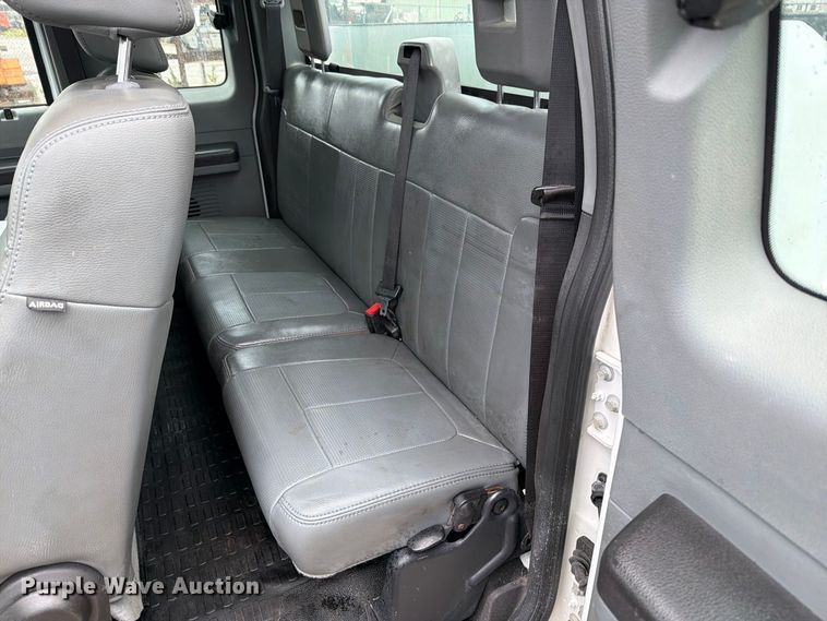 image for item FT6284 2011 Ford F350 Super Duty XL Ext. Cab utility bed pickup truck
