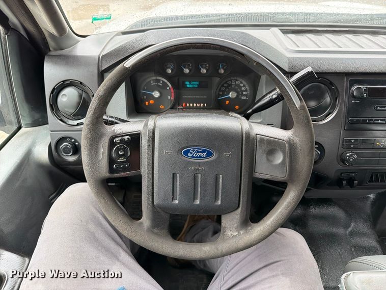 image for item FT6284 2011 Ford F350 Super Duty XL Ext. Cab utility bed pickup truck