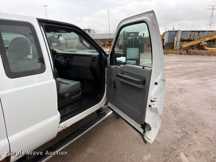 image for item FT6284 2011 Ford F350 Super Duty XL Ext. Cab utility bed pickup truck