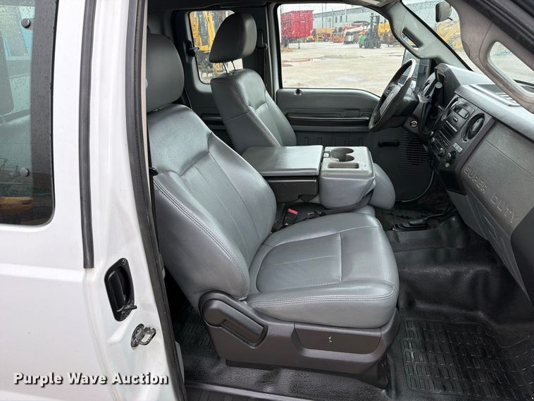 image for item FT6284 2011 Ford F350 Super Duty XL Ext. Cab utility bed pickup truck