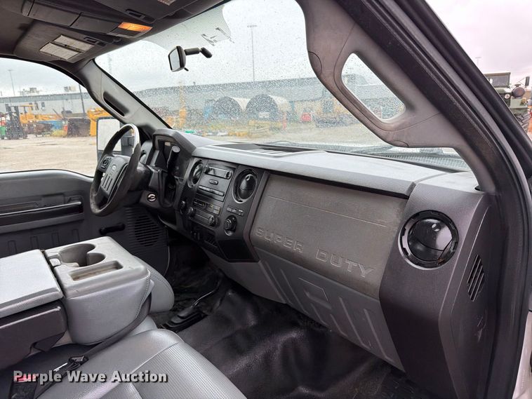 image for item FT6284 2011 Ford F350 Super Duty XL Ext. Cab utility bed pickup truck