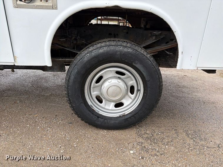 image for item FT6284 2011 Ford F350 Super Duty XL Ext. Cab utility bed pickup truck