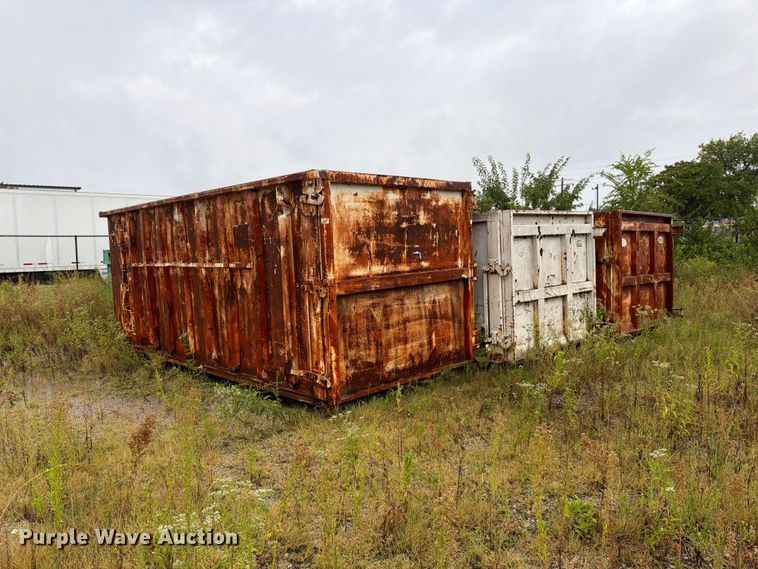 image for item FT6285 (3) roll-off dumpster