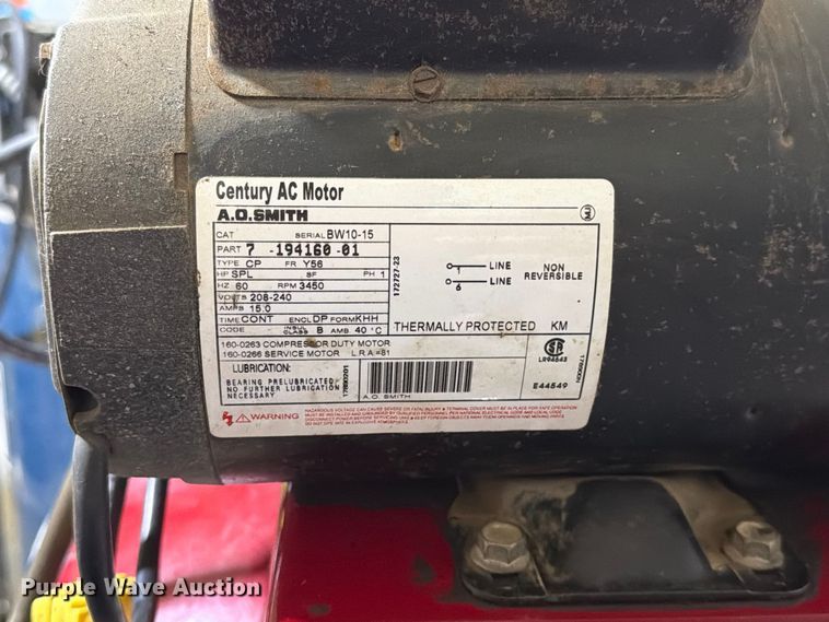 image for item FT6727 Colman Powermate Compressors air compressor