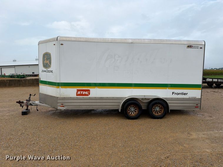 image for item FT7507 2018 Legend Manufacturing Inc 7190VNTA35 enclosed cargo trailer