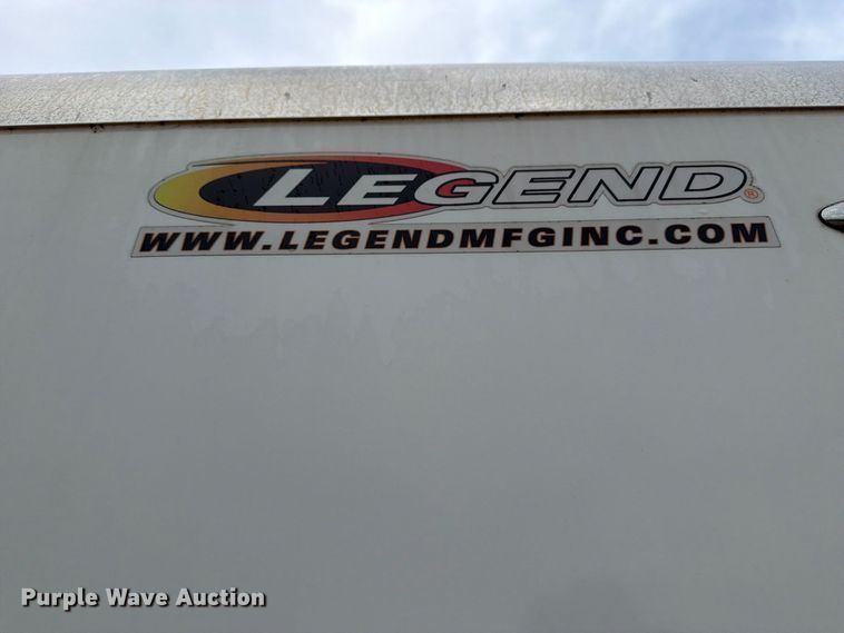image for item FT7507 2018 Legend Manufacturing Inc 7190VNTA35 enclosed cargo trailer