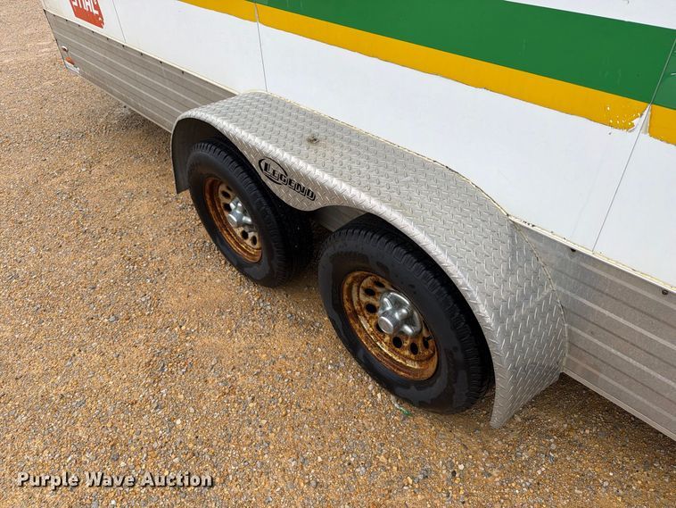image for item FT7507 2018 Legend Manufacturing Inc 7190VNTA35 enclosed cargo trailer
