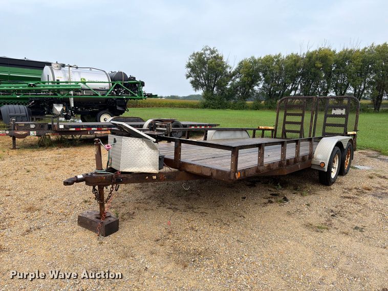 image for item FT7508 2018 Pj Trailers utility trailer