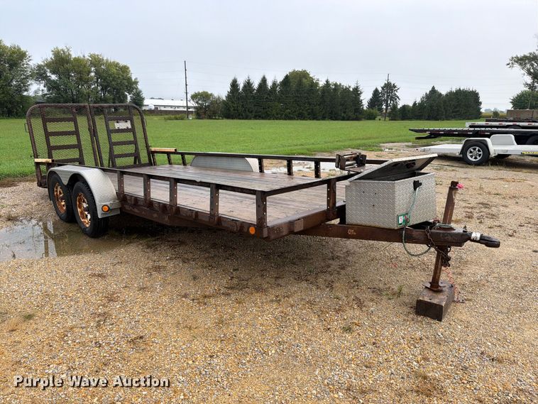 image for item FT7508 2018 Pj Trailers utility trailer