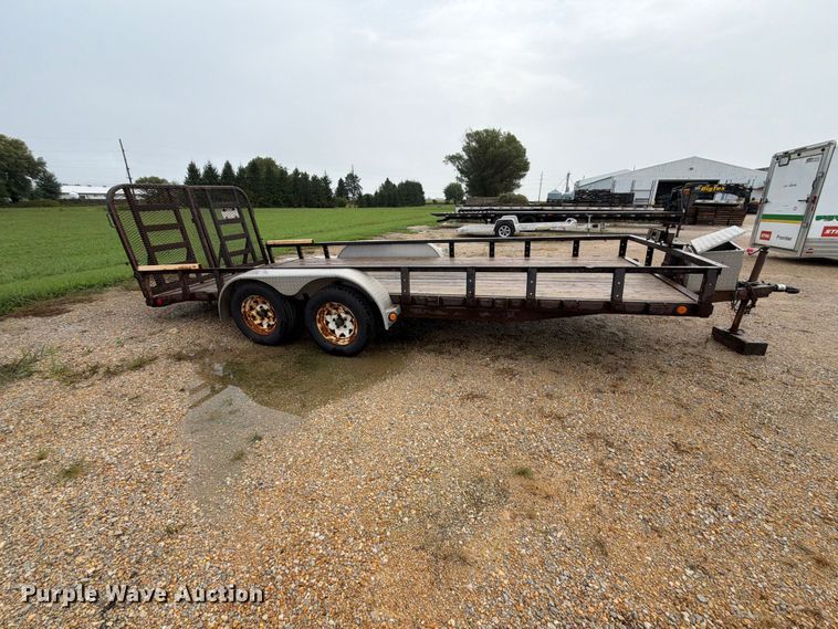 image for item FT7508 2018 Pj Trailers utility trailer