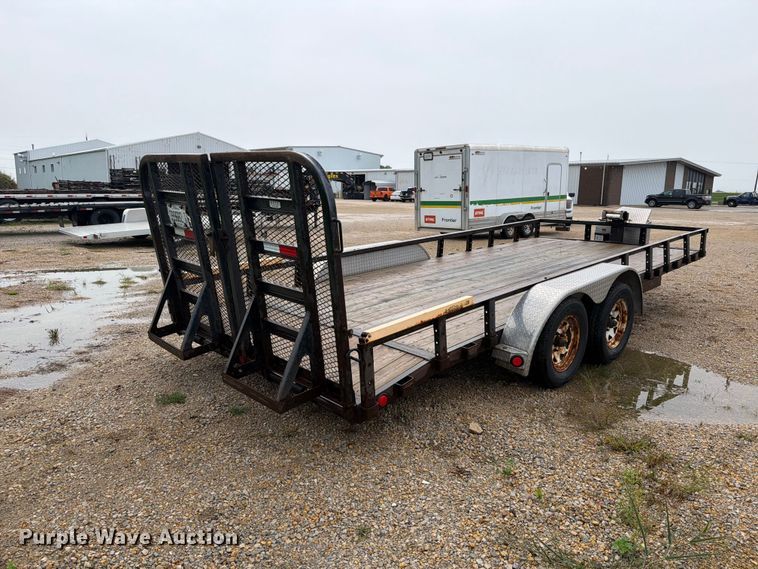 image for item FT7508 2018 Pj Trailers utility trailer