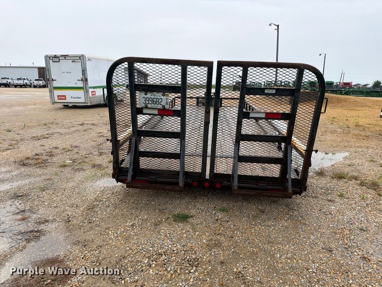 image for item FT7508 2018 Pj Trailers utility trailer