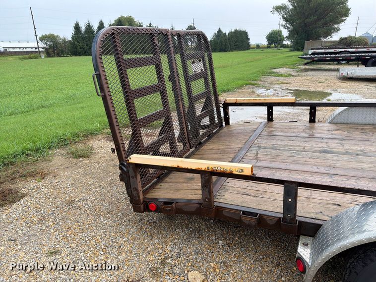 image for item FT7508 2018 Pj Trailers utility trailer