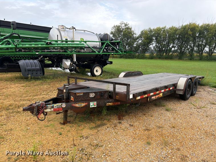 image for item FT7510 2020 H & H Trailers H822EX-100 tilt deck equipment trailer