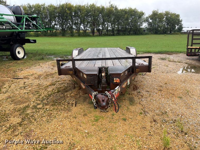 image for item FT7510 2020 H & H Trailers H822EX-100 tilt deck equipment trailer