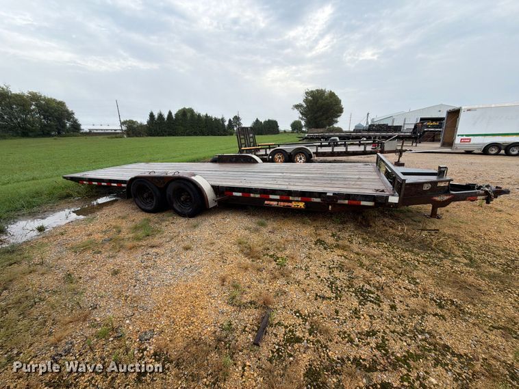 image for item FT7510 2020 H & H Trailers H822EX-100 tilt deck equipment trailer