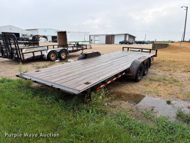 image for item FT7510 2020 H & H Trailers H822EX-100 tilt deck equipment trailer