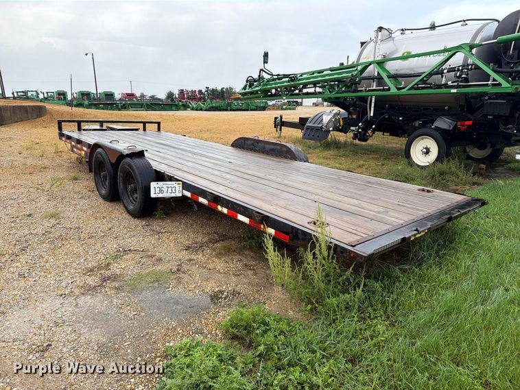 image for item FT7510 2020 H & H Trailers H822EX-100 tilt deck equipment trailer