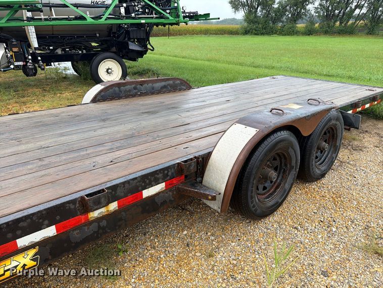 image for item FT7510 2020 H & H Trailers H822EX-100 tilt deck equipment trailer