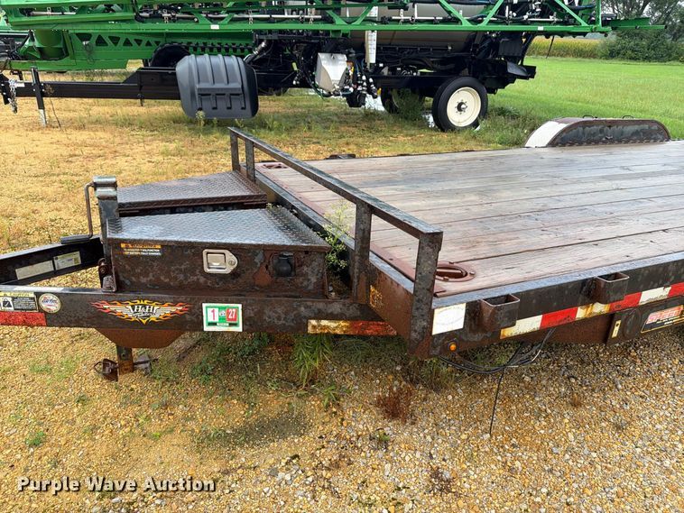 image for item FT7510 2020 H & H Trailers H822EX-100 tilt deck equipment trailer