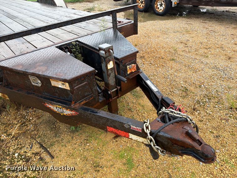 image for item FT7510 2020 H & H Trailers H822EX-100 tilt deck equipment trailer