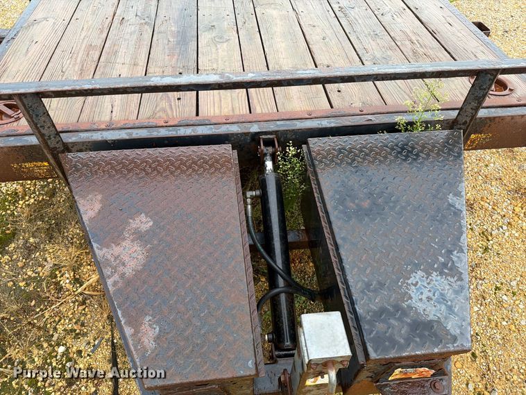 image for item FT7510 2020 H & H Trailers H822EX-100 tilt deck equipment trailer