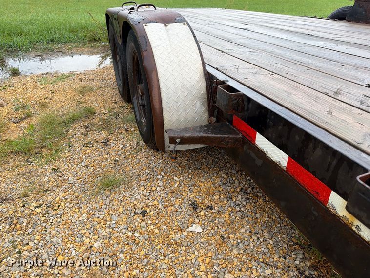 image for item FT7510 2020 H & H Trailers H822EX-100 tilt deck equipment trailer