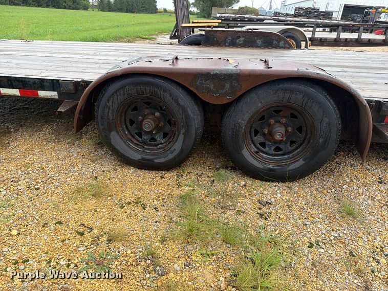 image for item FT7510 2020 H & H Trailers H822EX-100 tilt deck equipment trailer