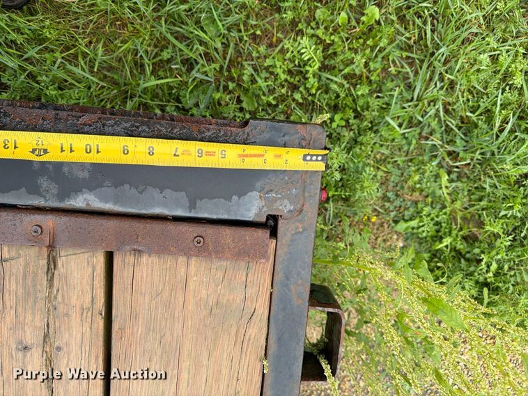 image for item FT7510 2020 H & H Trailers H822EX-100 tilt deck equipment trailer