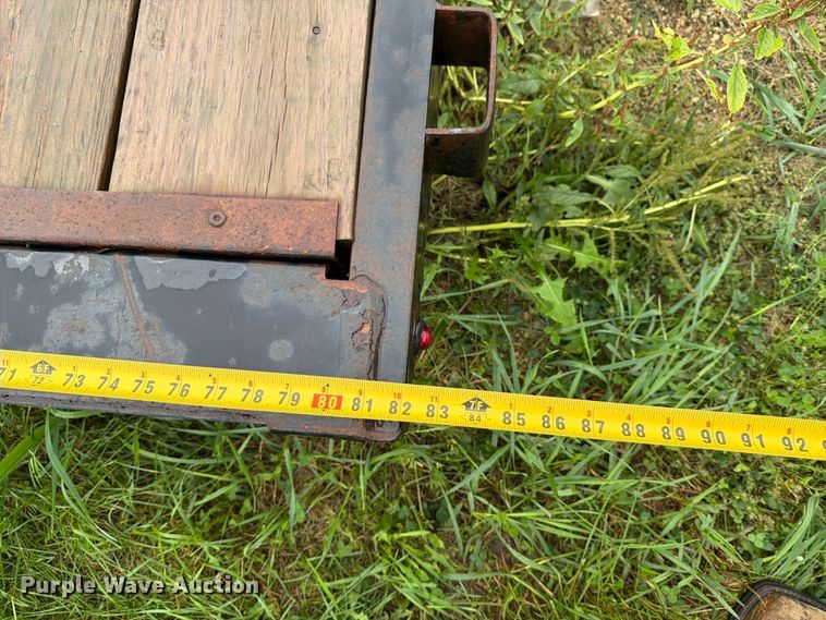 image for item FT7510 2020 H & H Trailers H822EX-100 tilt deck equipment trailer