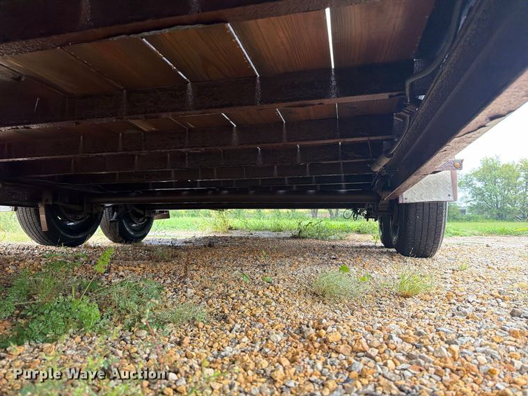 image for item FT7510 2020 H & H Trailers H822EX-100 tilt deck equipment trailer