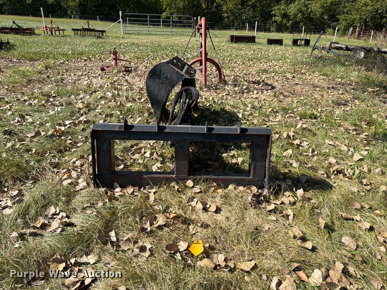 image for item FU4623 2018 skid steer backhoe