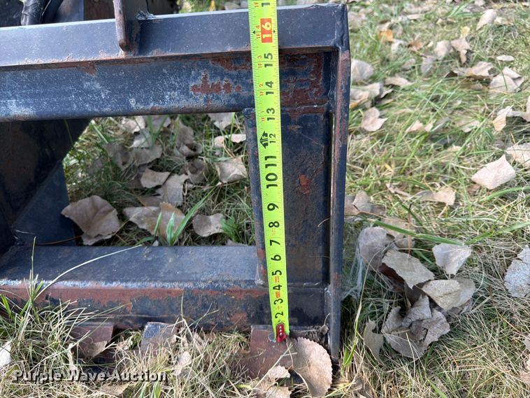 image for item FU4623 2018 skid steer backhoe