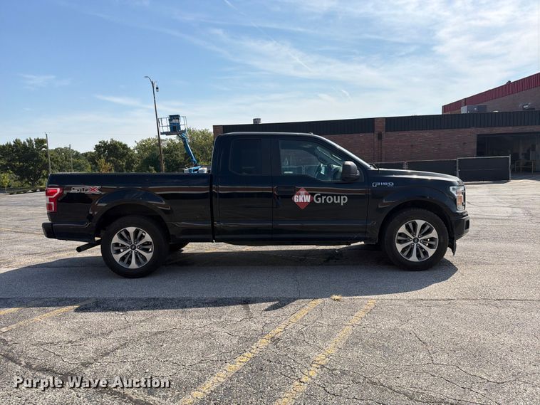 image for item FU4640 2018 Ford F150 Ext. Cab pickup truck