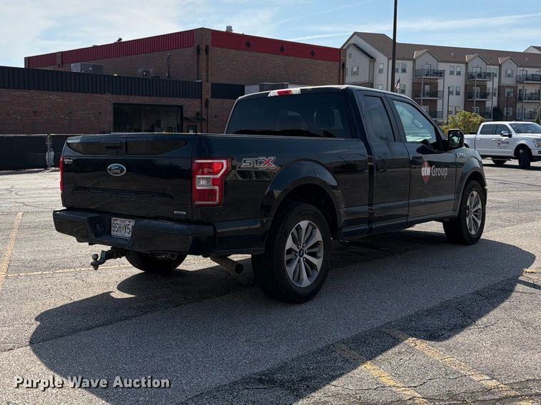 image for item FU4640 2018 Ford F150 Ext. Cab pickup truck