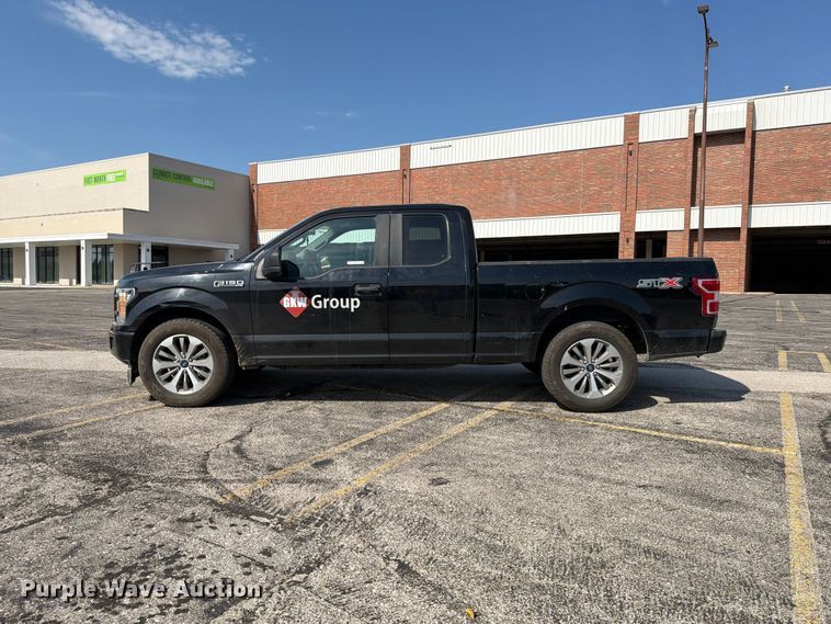 image for item FU4640 2018 Ford F150 Ext. Cab pickup truck