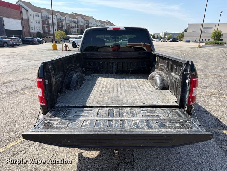 image for item FU4640 2018 Ford F150 Ext. Cab pickup truck
