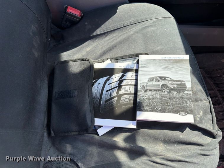 image for item FU4640 2018 Ford F150 Ext. Cab pickup truck