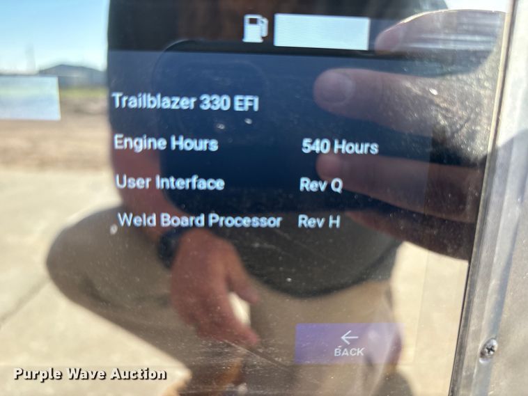 image for item JM9437 Miller Trailblazer 330 EFI welder