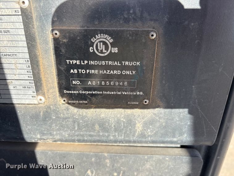 image for item JM9438 Doosan GC25S-9 forklift