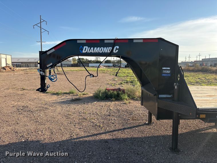 image for item JM9439 2025 Diamond C Fmax 210 tilt deck equipment trailer