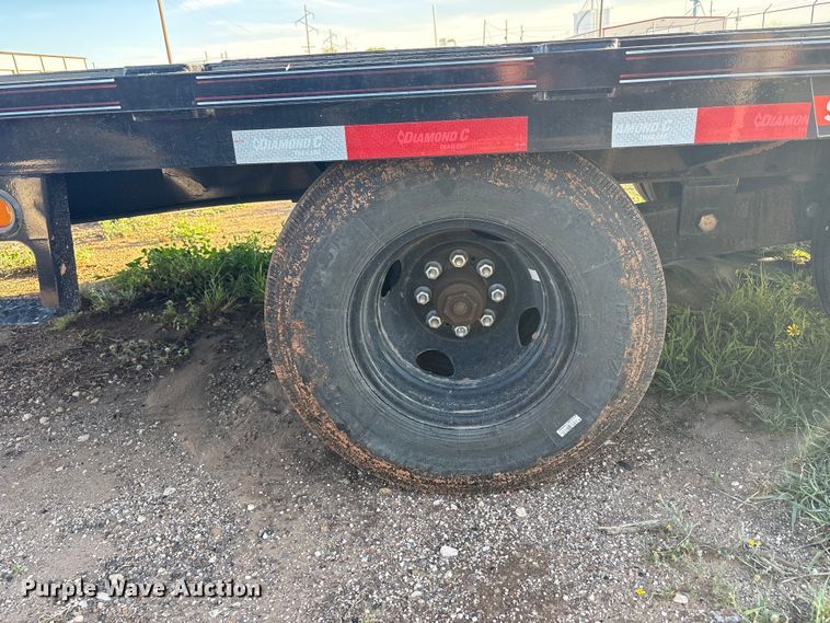 image for item JM9439 2025 Diamond C Fmax 210 tilt deck equipment trailer