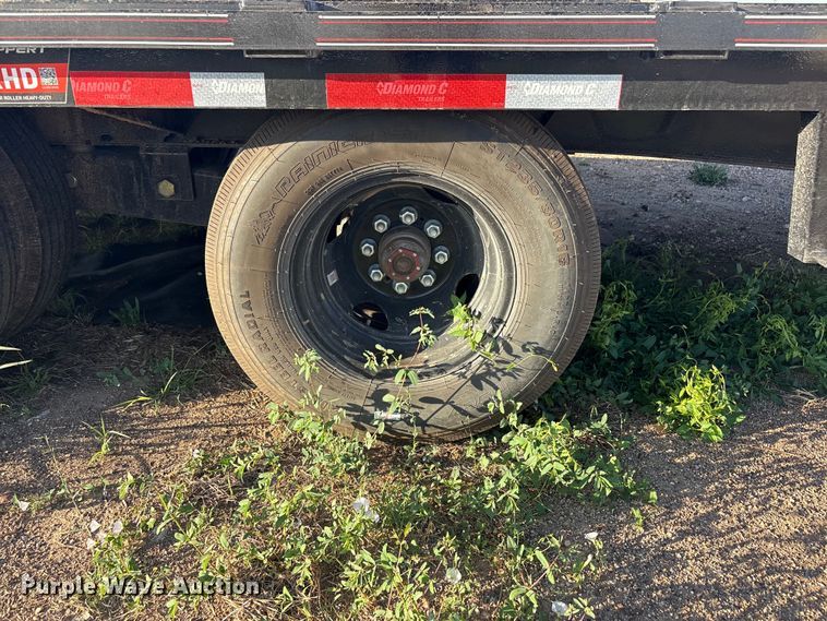 image for item JM9439 2025 Diamond C Fmax 210 tilt deck equipment trailer