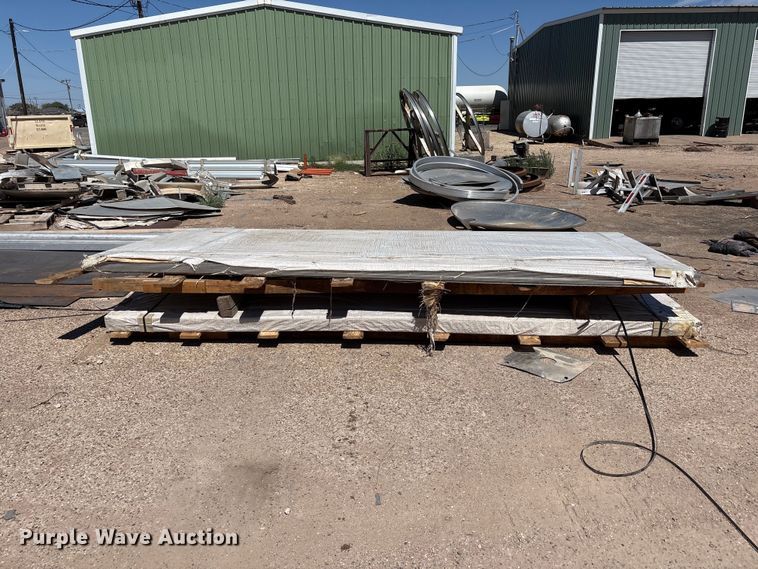 image for item JM9443 (34) sheets of aluminum