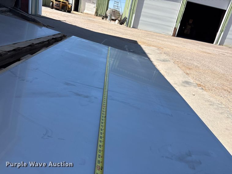 image for item JM9447 (2) plates of aluminum (8) pieces of aluminum diamond plate