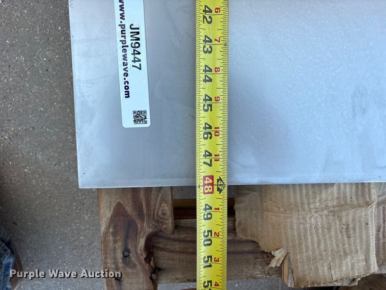 image for item JM9447 (2) plates of aluminum (8) pieces of aluminum diamond plate