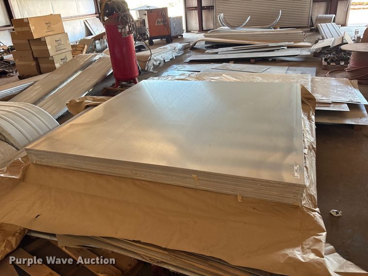 image for item JM9449 (41) sheets of aluminum