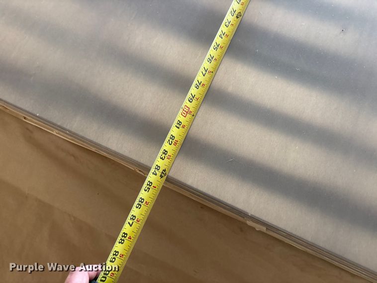 image for item JM9449 (41) sheets of aluminum