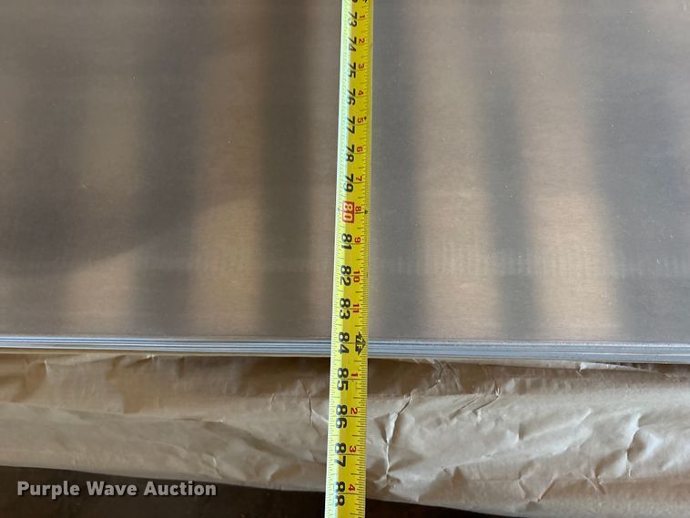 image for item JM9449 (41) sheets of aluminum