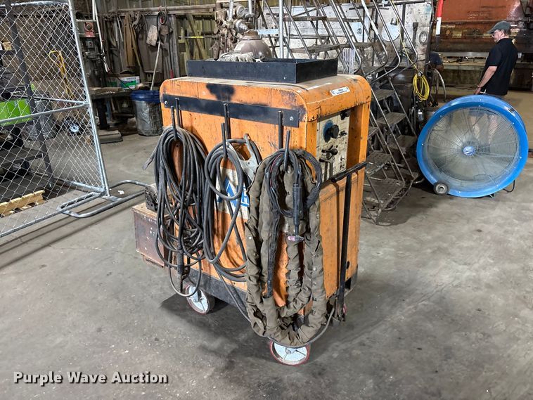 image for item JM9454 Air reduction company Heliwelder 300amp AC/DC welder